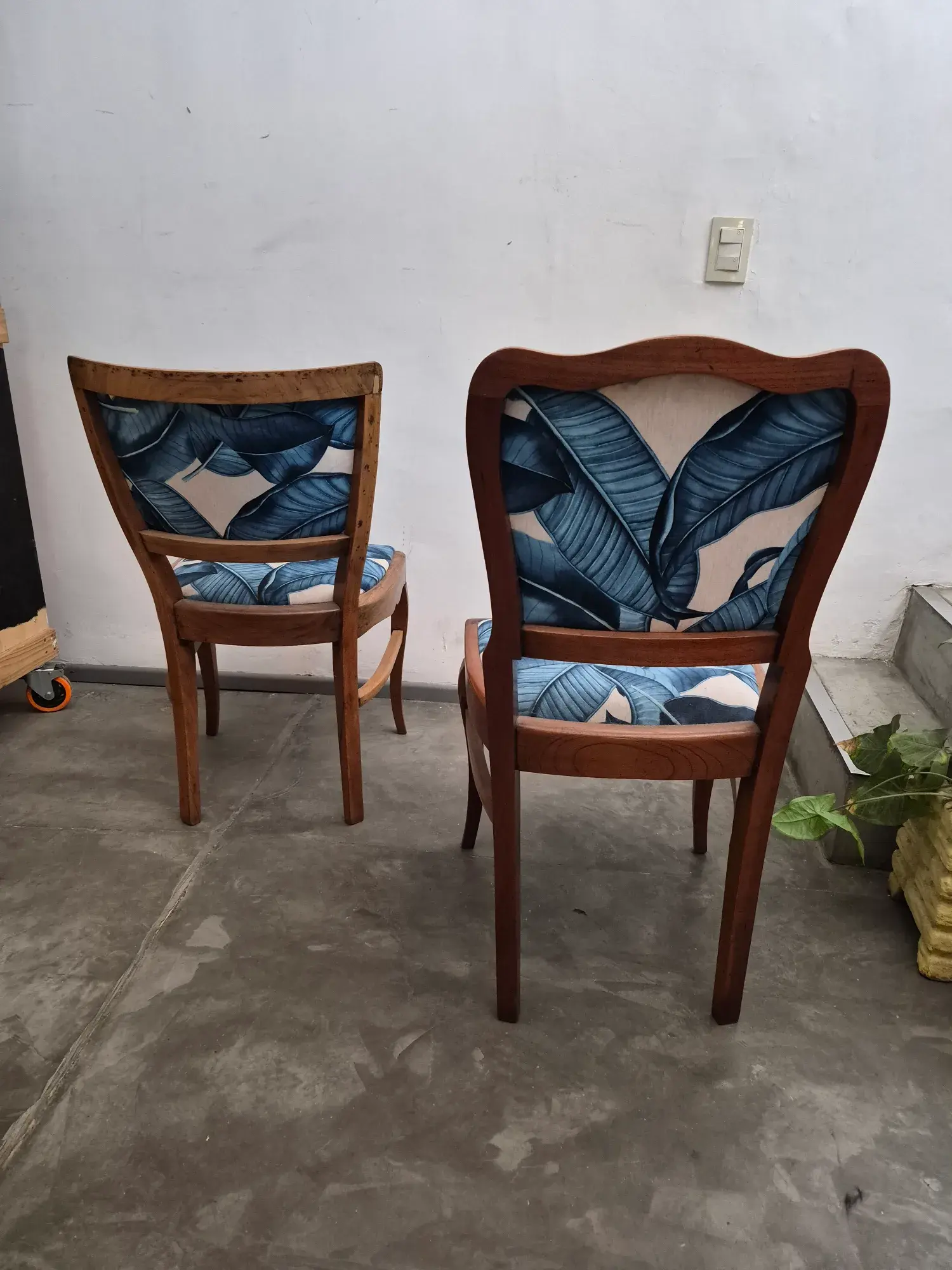 Sillas Vintage Azul — foto 3